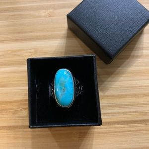 Beautiful ornate turquoise ring, the more you bundle the more you save!